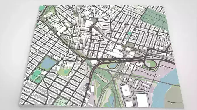 Cityscape  Jersey City New Jersey USA