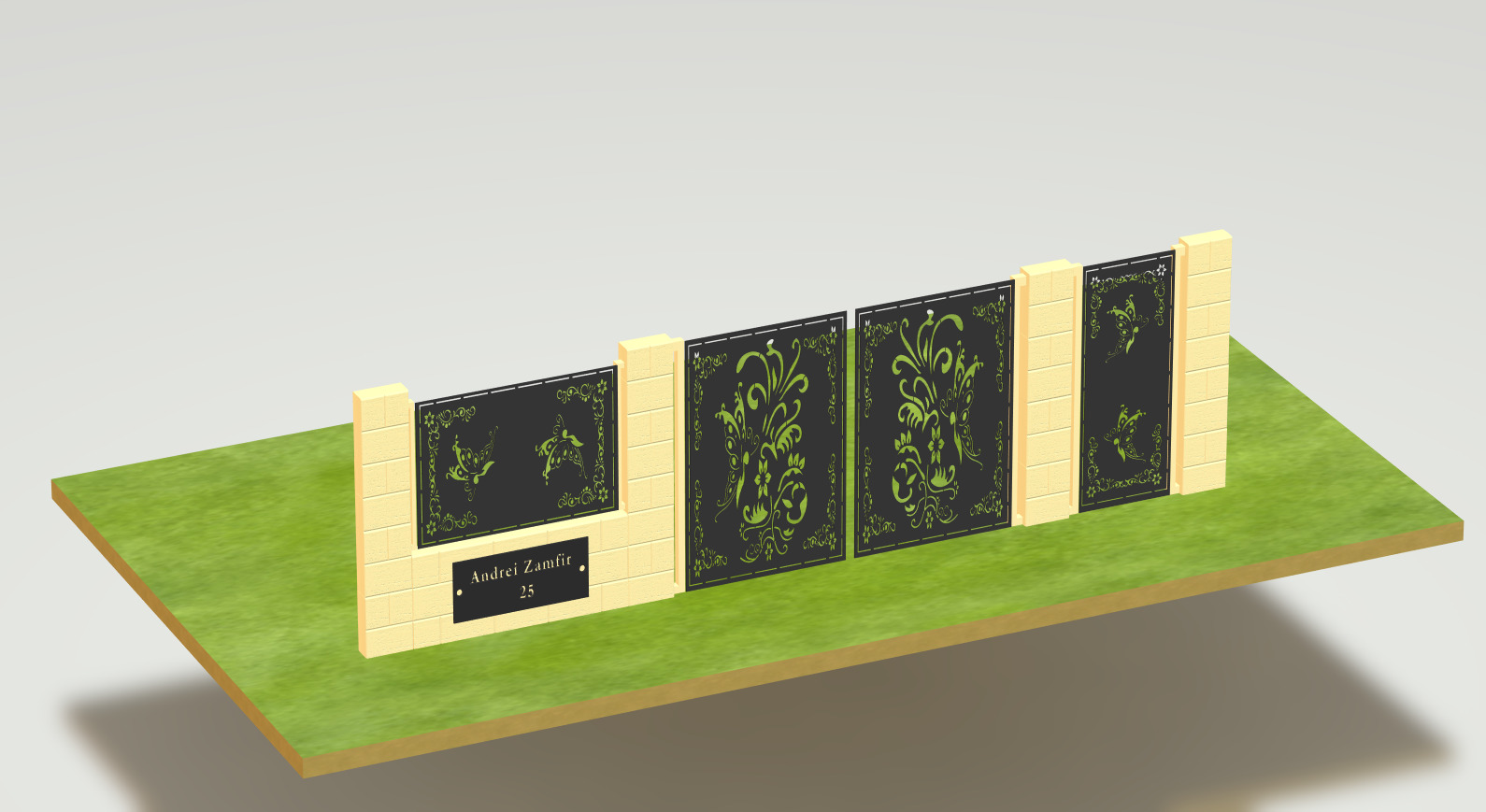 DXF Pack GATES-32 models 3D model_8