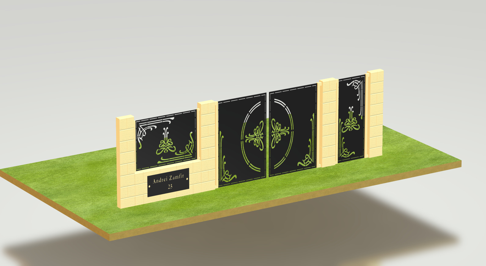 DXF Pack GATES-32 models 3D model_17