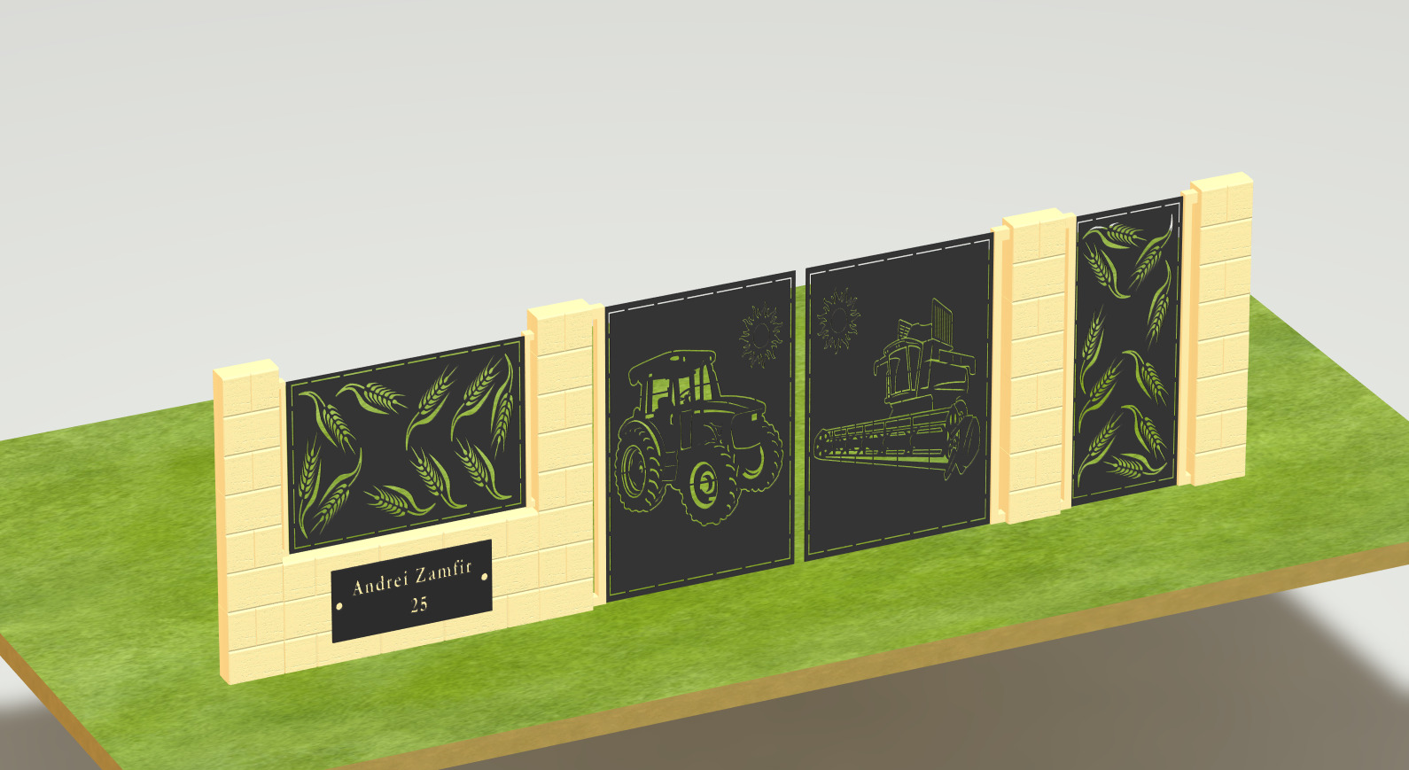 DXF Pack GATES-32 models 3D model_1