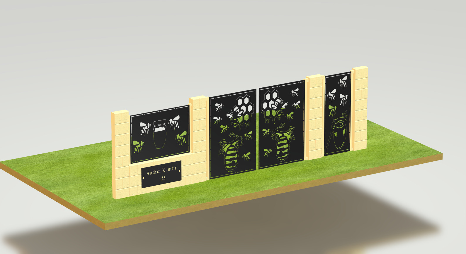 DXF Pack GATES-32 models 3D model_16