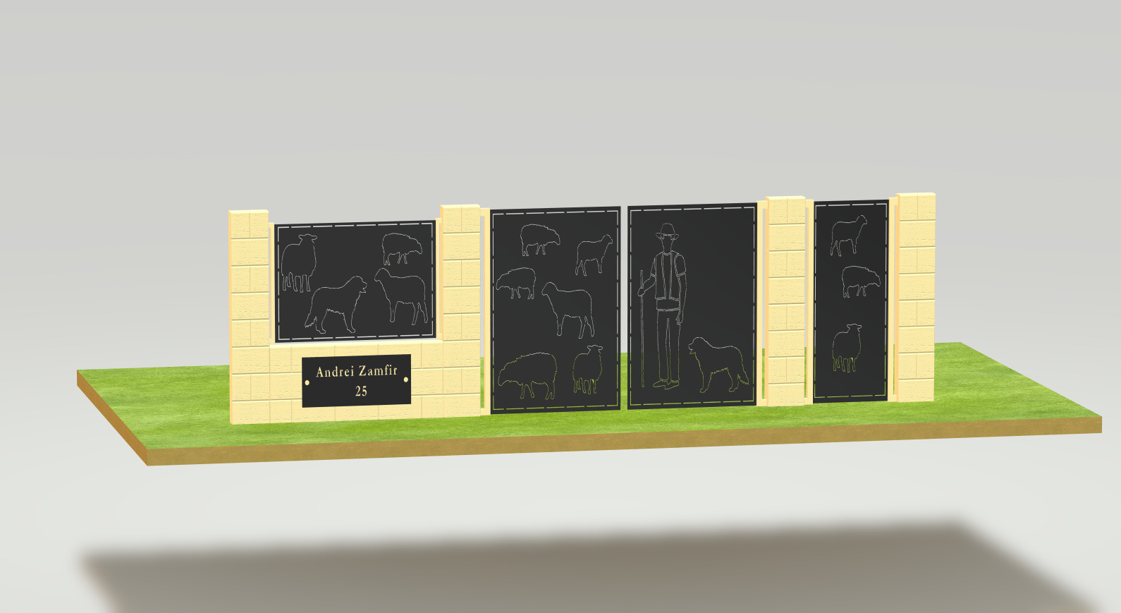 DXF Pack GATES-32 models 3D model_15