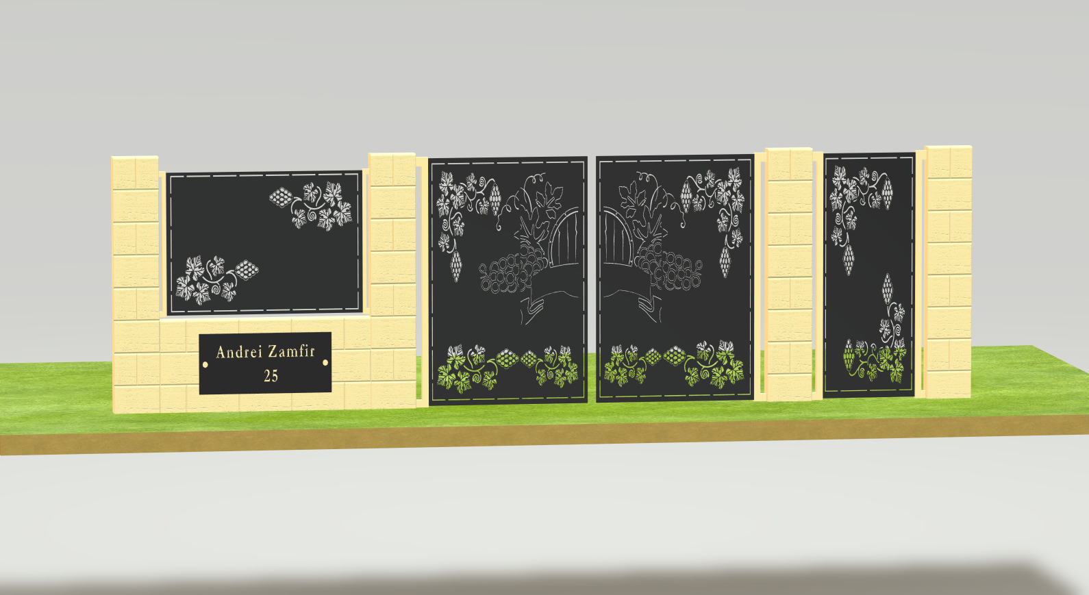 DXF Pack GATES-32 models 3D model_23