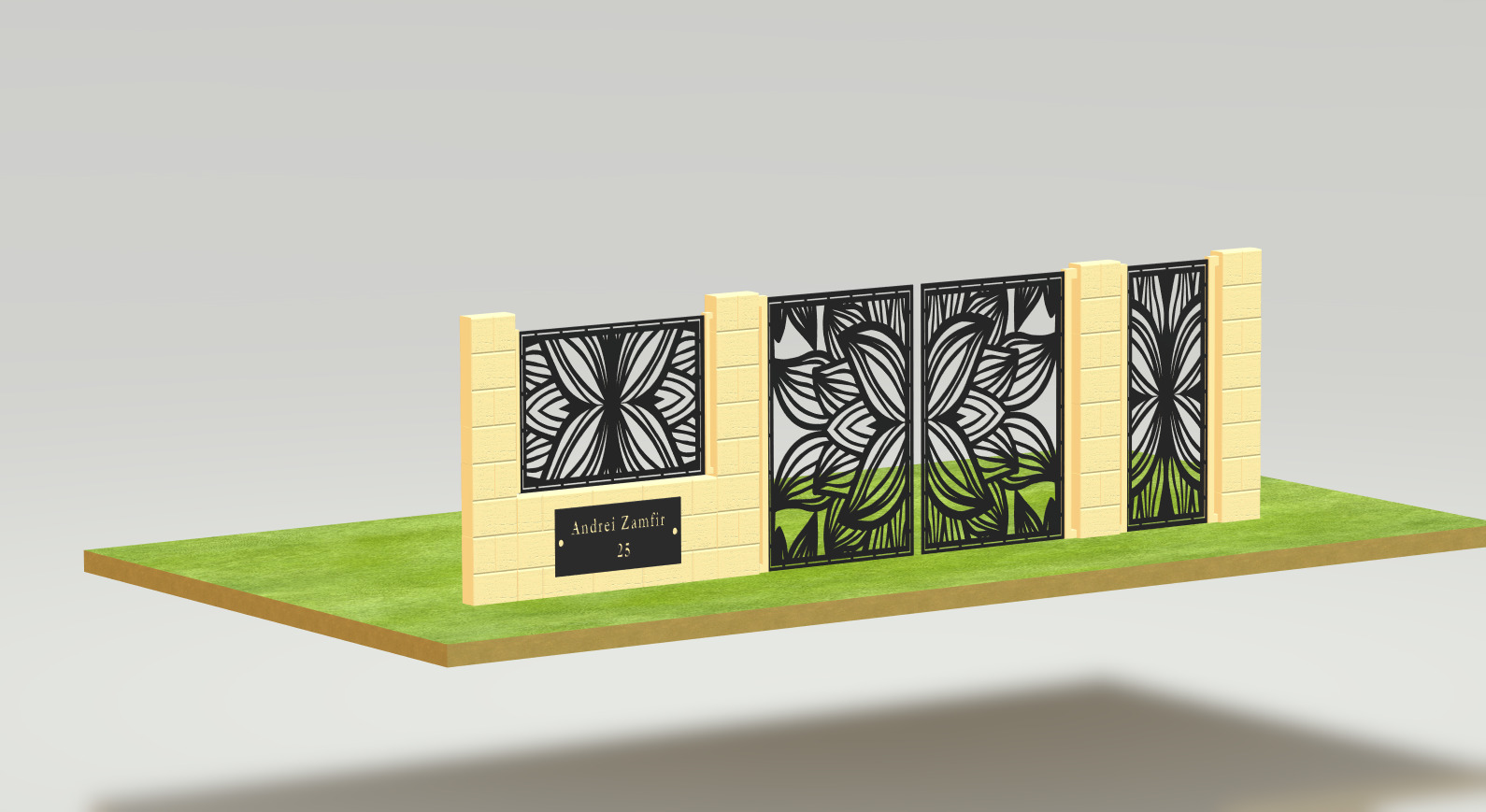 DXF Pack GATES-32 models 3D model_24