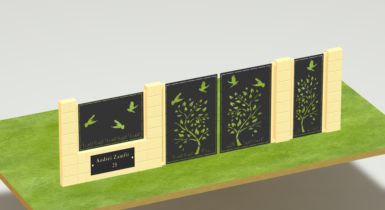 DXF Pack GATES-32 models 3D model_2