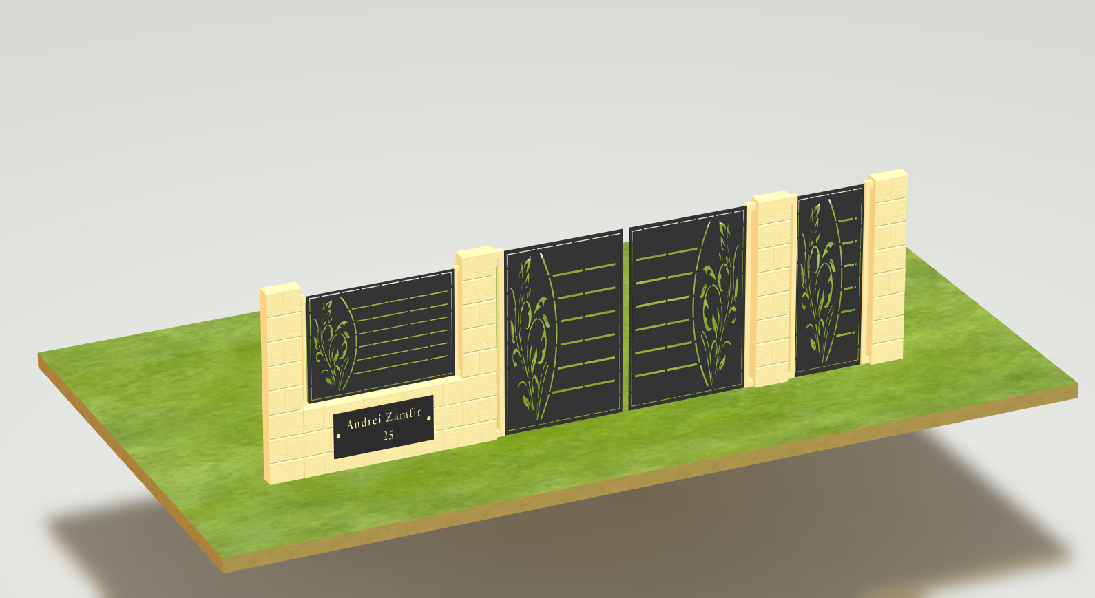 DXF Pack GATES-32 models 3D model_9