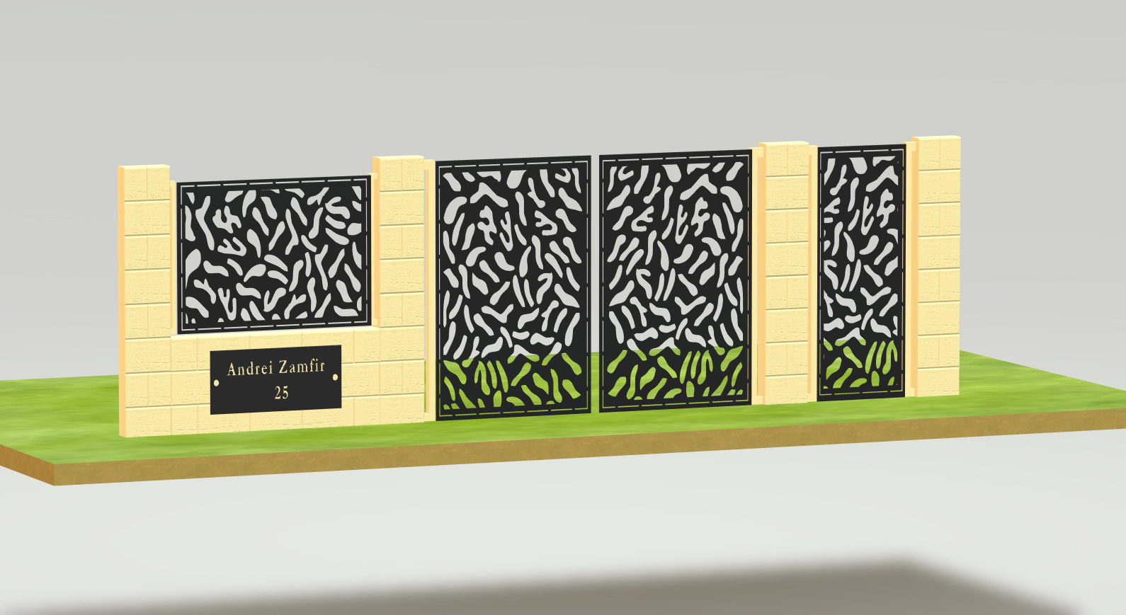 DXF Pack GATES-32 models 3D model_12