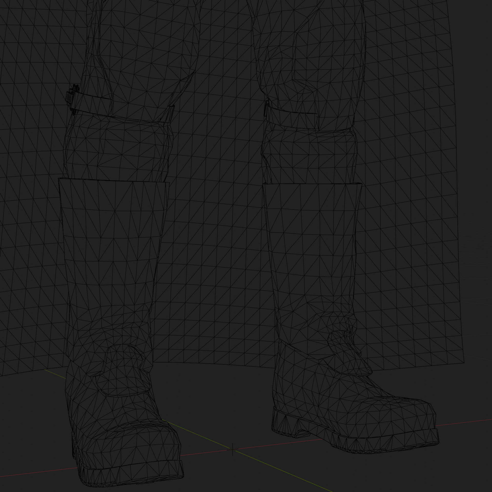 Batman 3D Model The Batman Pattinson Rigged PBR Blender FBX OBJ Low-poly 3D model_13