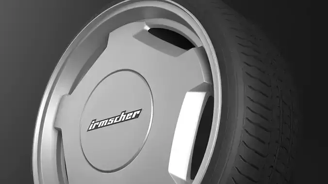 IRMSCHER VC VH RETRO SS Low-poly 3D model