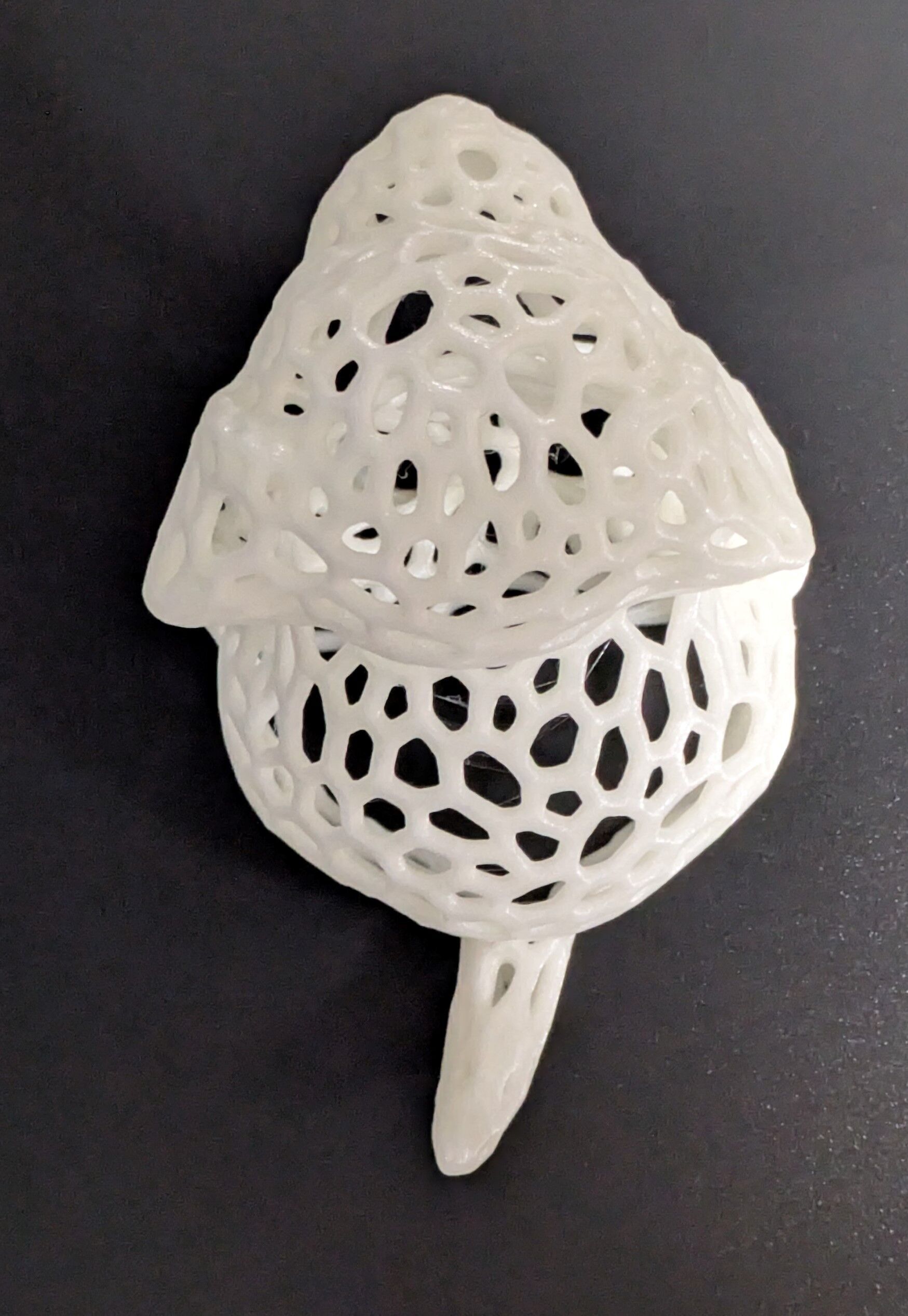 Puppy Voronoi 3D print model_16