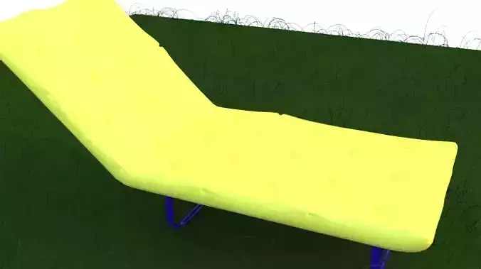 Light Weight Beach Chair 3D model