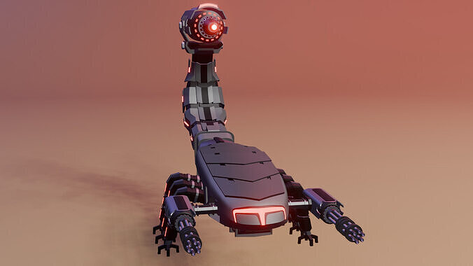 Scorpio War machine  3D model