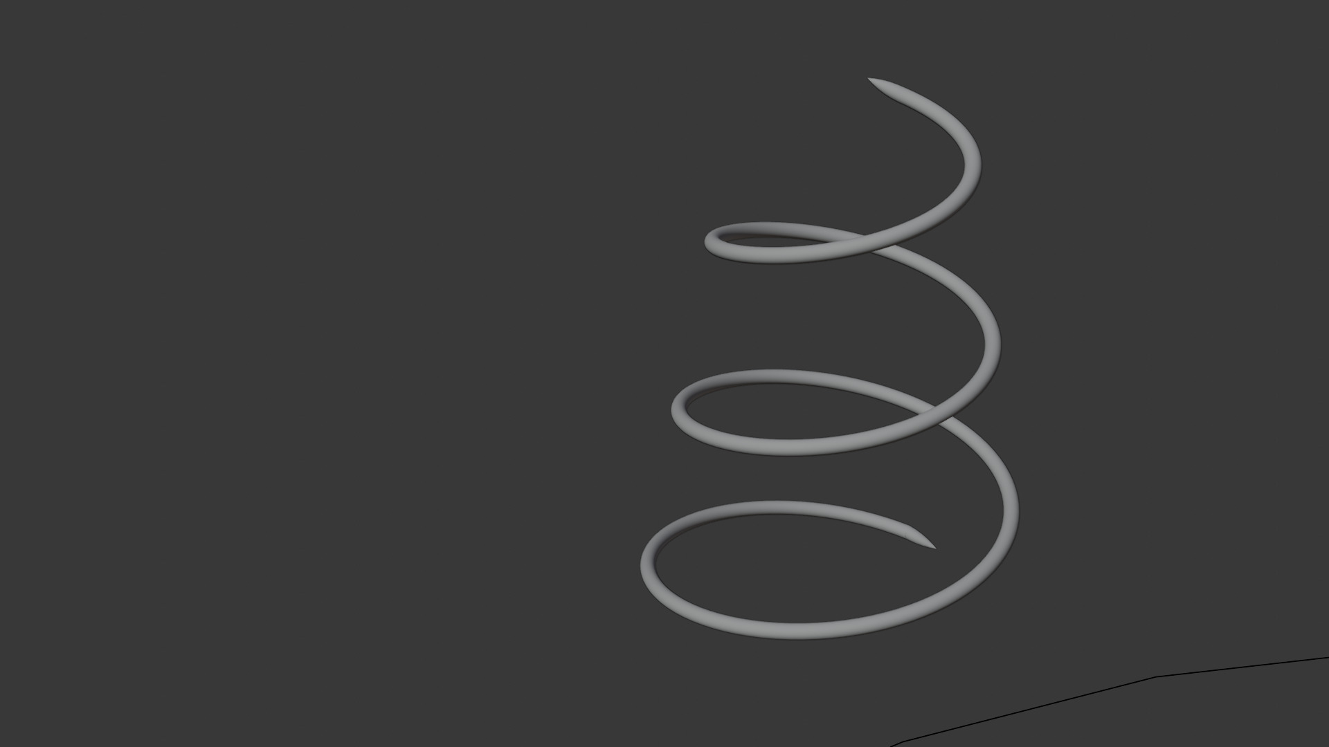 Water Coil Low-poly 3D model_3