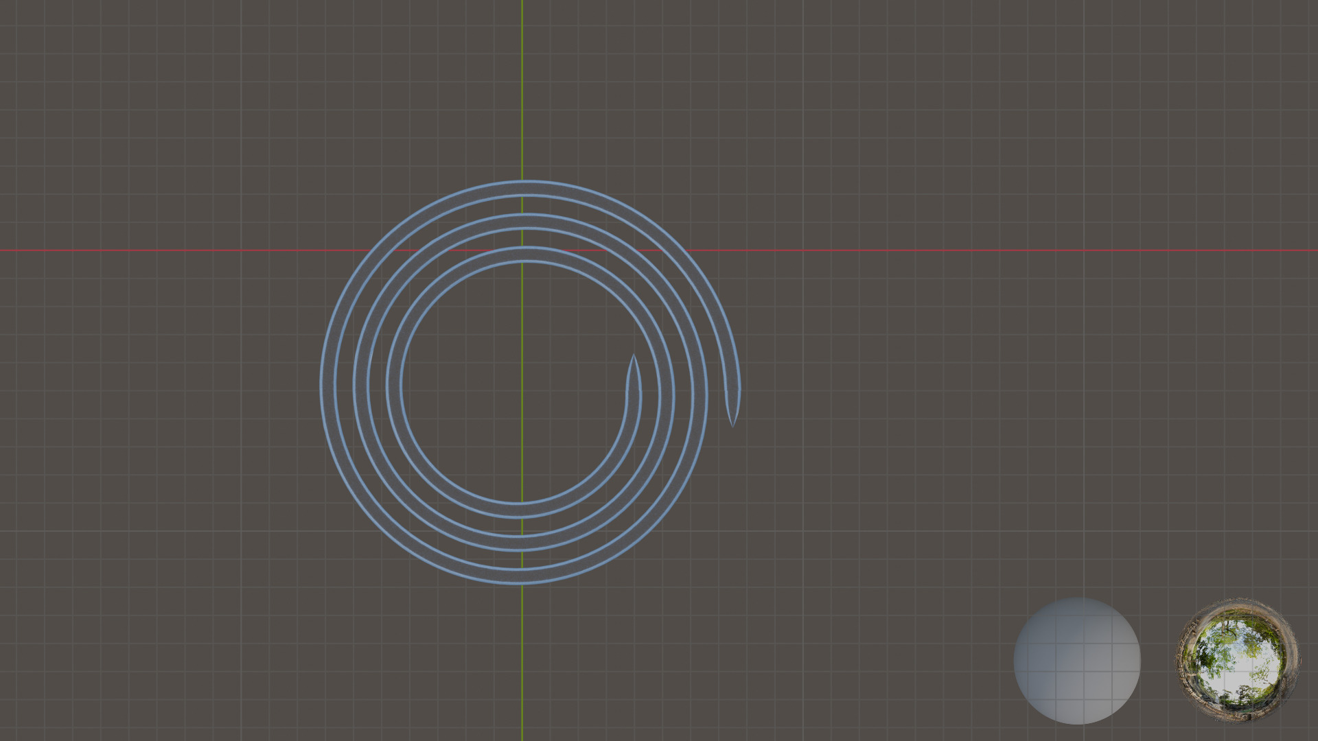 Water Coil Low-poly 3D model_5