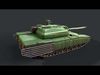 Stylized Tank Leclerc Low-poly 3D model_1