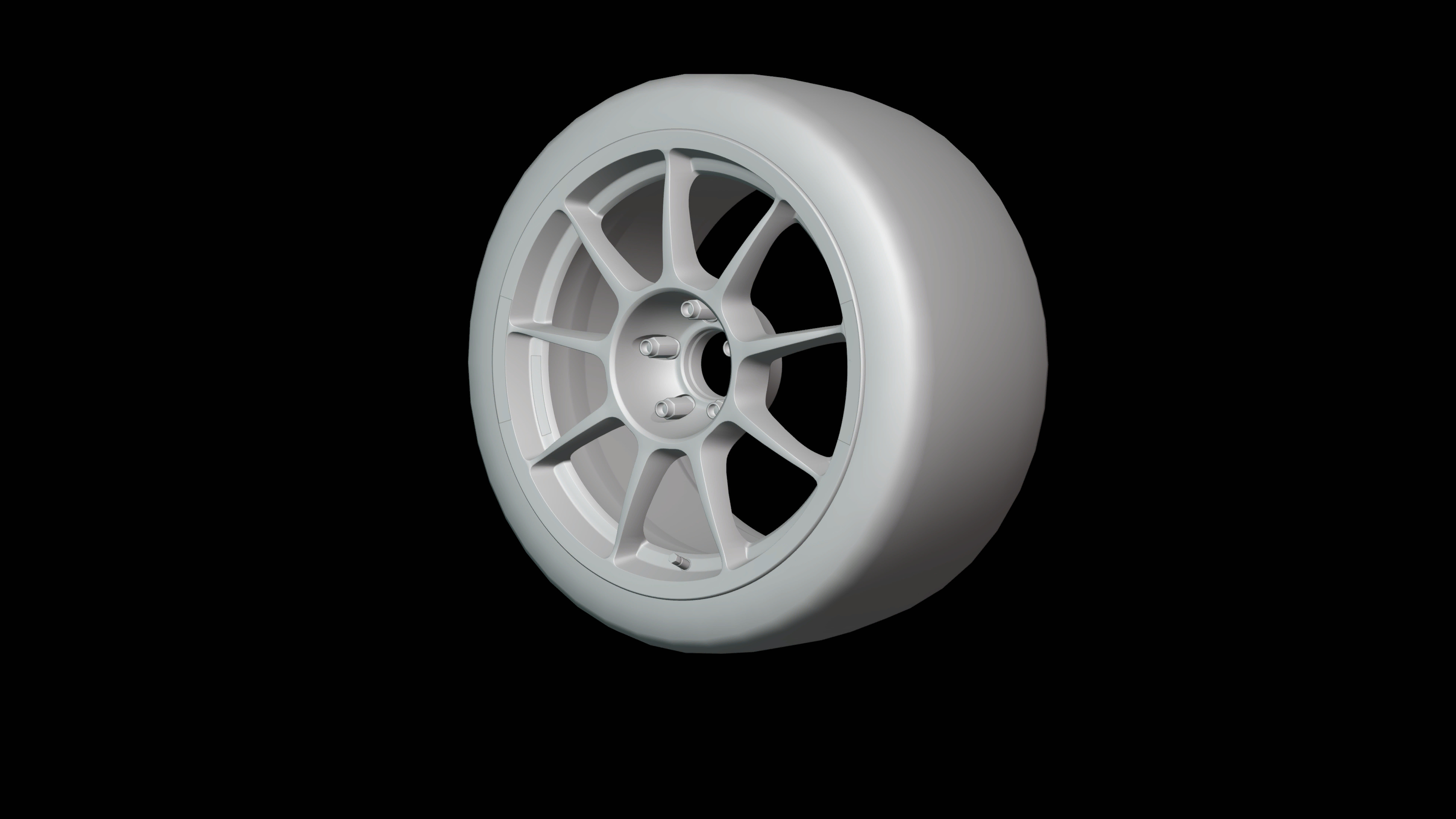 OZ Racing Challenge HLT Low-poly 3D model_4