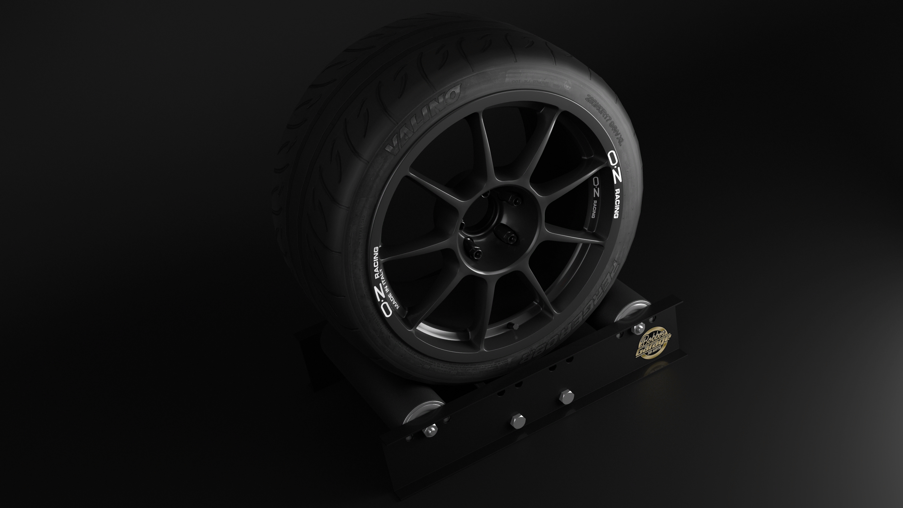 OZ Racing Challenge HLT Low-poly 3D model_2