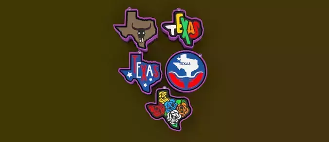 Texas Pride Bundle  Freshie Molds  Bold  Versatile