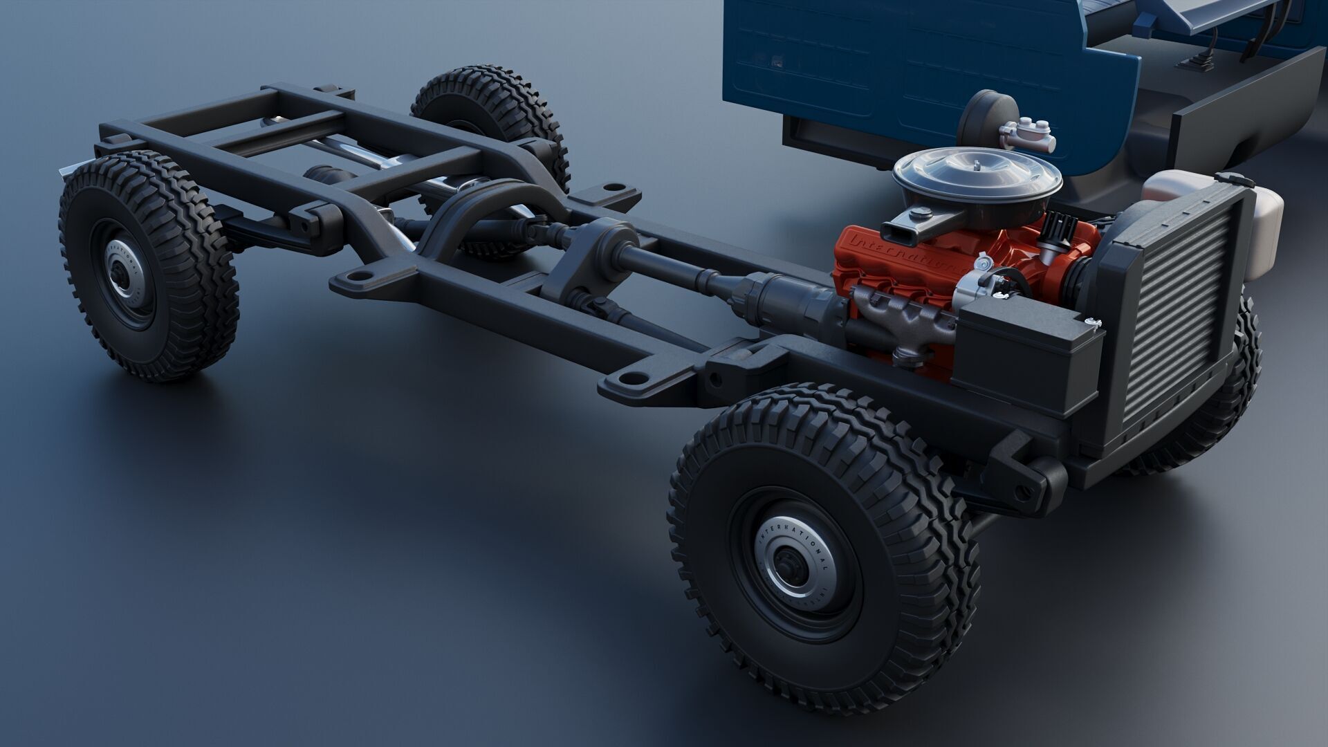 International Wagonmaster 1973 3D print model_26