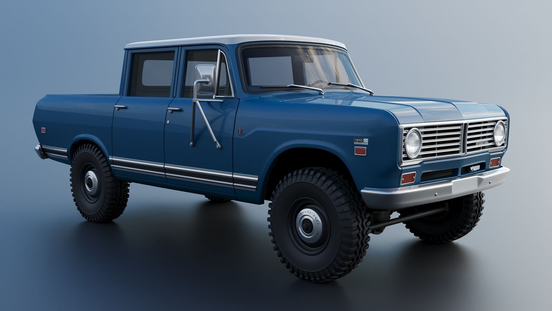 International Wagonmaster 1973 3D print model_9
