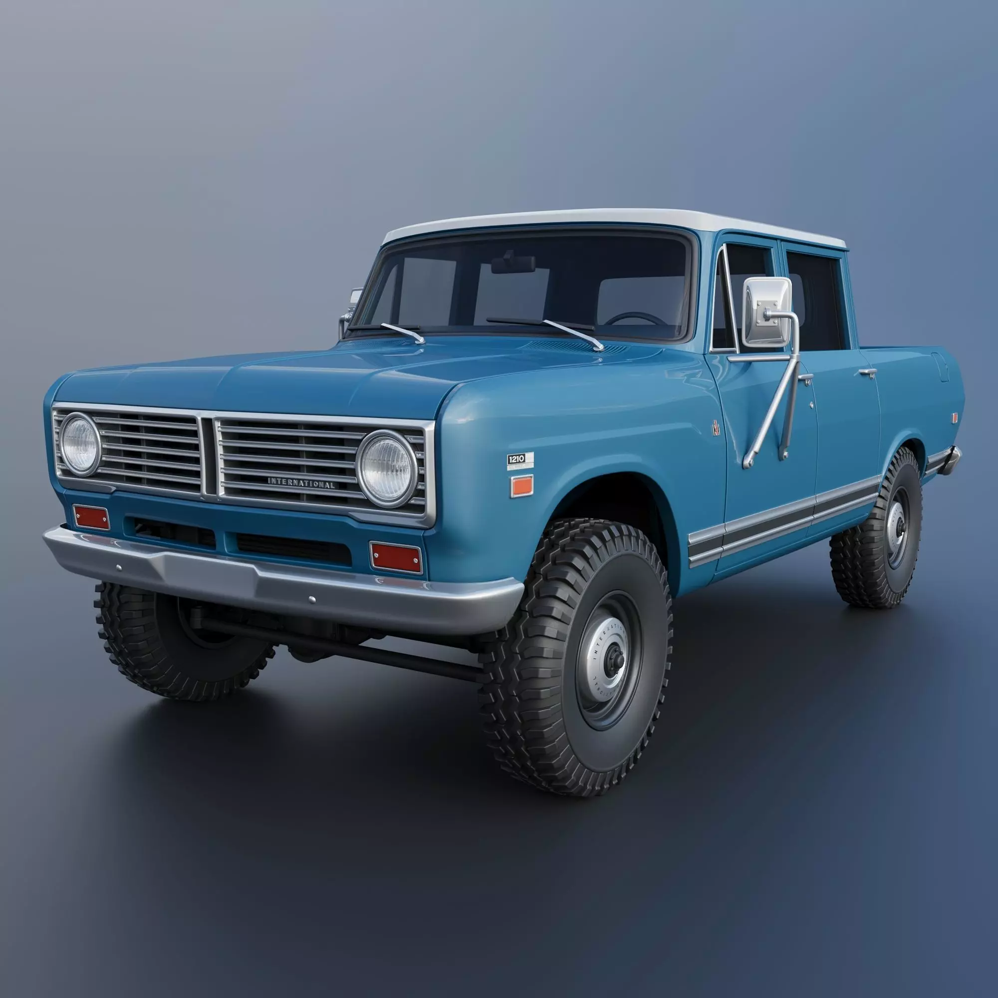 International Wagonmaster 1973 3D print model_0