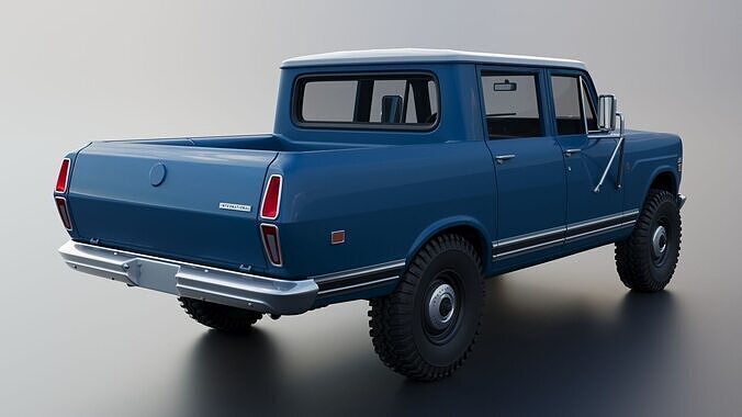 International Wagonmaster 1973 3D print model 7