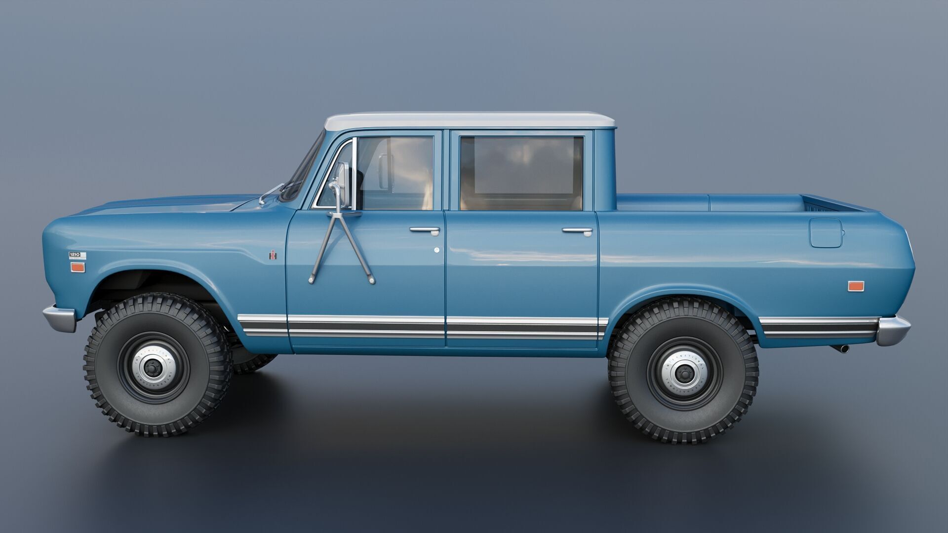 International Wagonmaster 1973 3D print model_3
