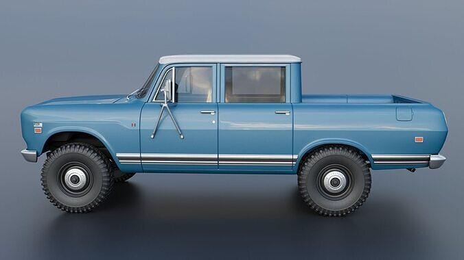International Wagonmaster 1973 3D print model 4