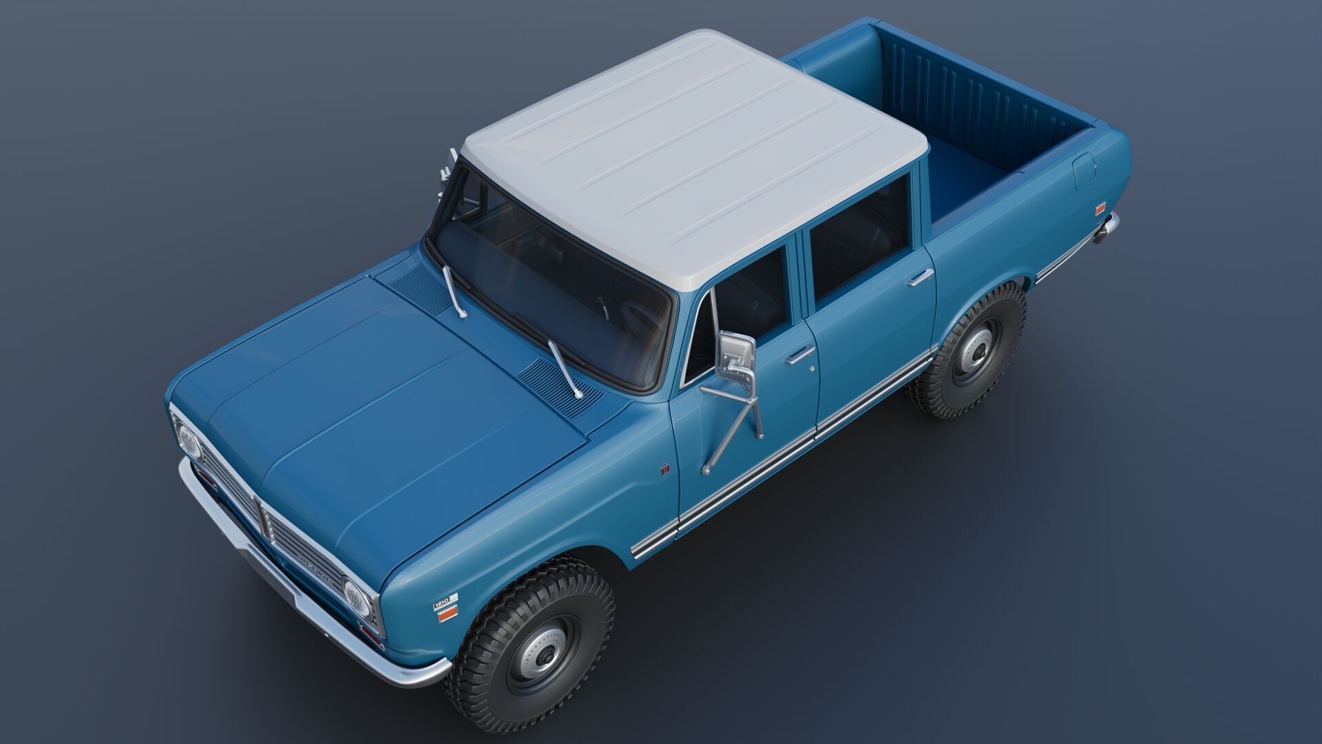 International Wagonmaster 1973 3D print model_12