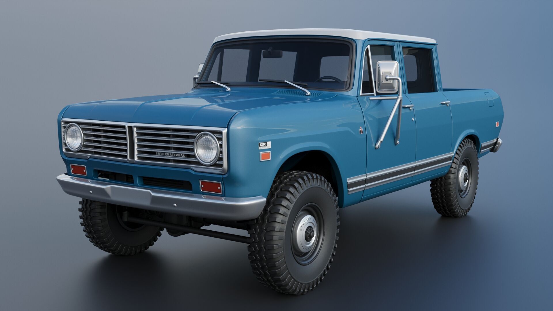 International Wagonmaster 1973 3D print model_2