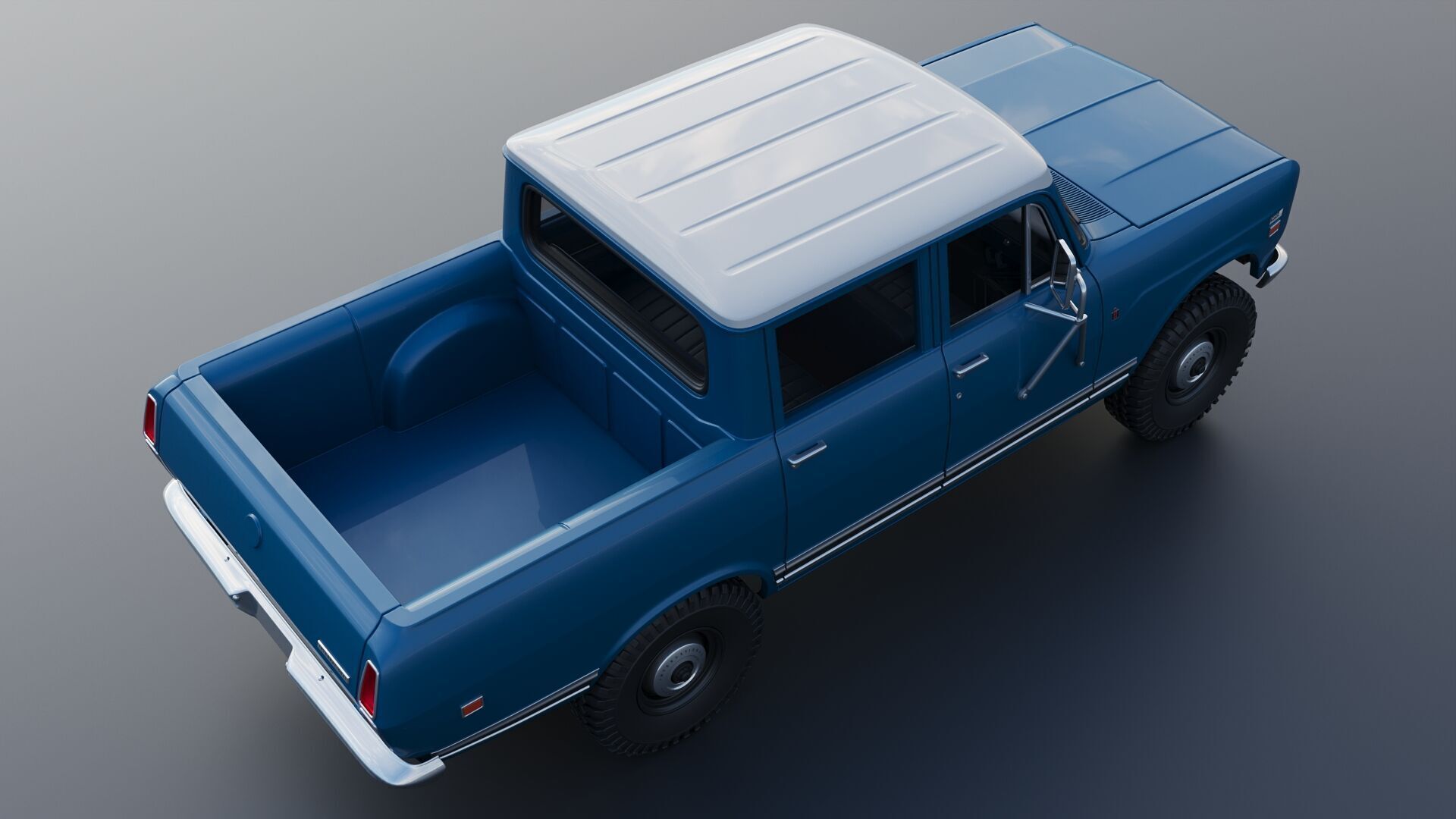 International Wagonmaster 1973 3D print model_7