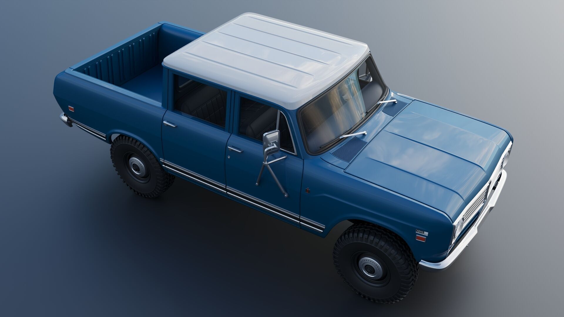 International Wagonmaster 1973 3D print model_11