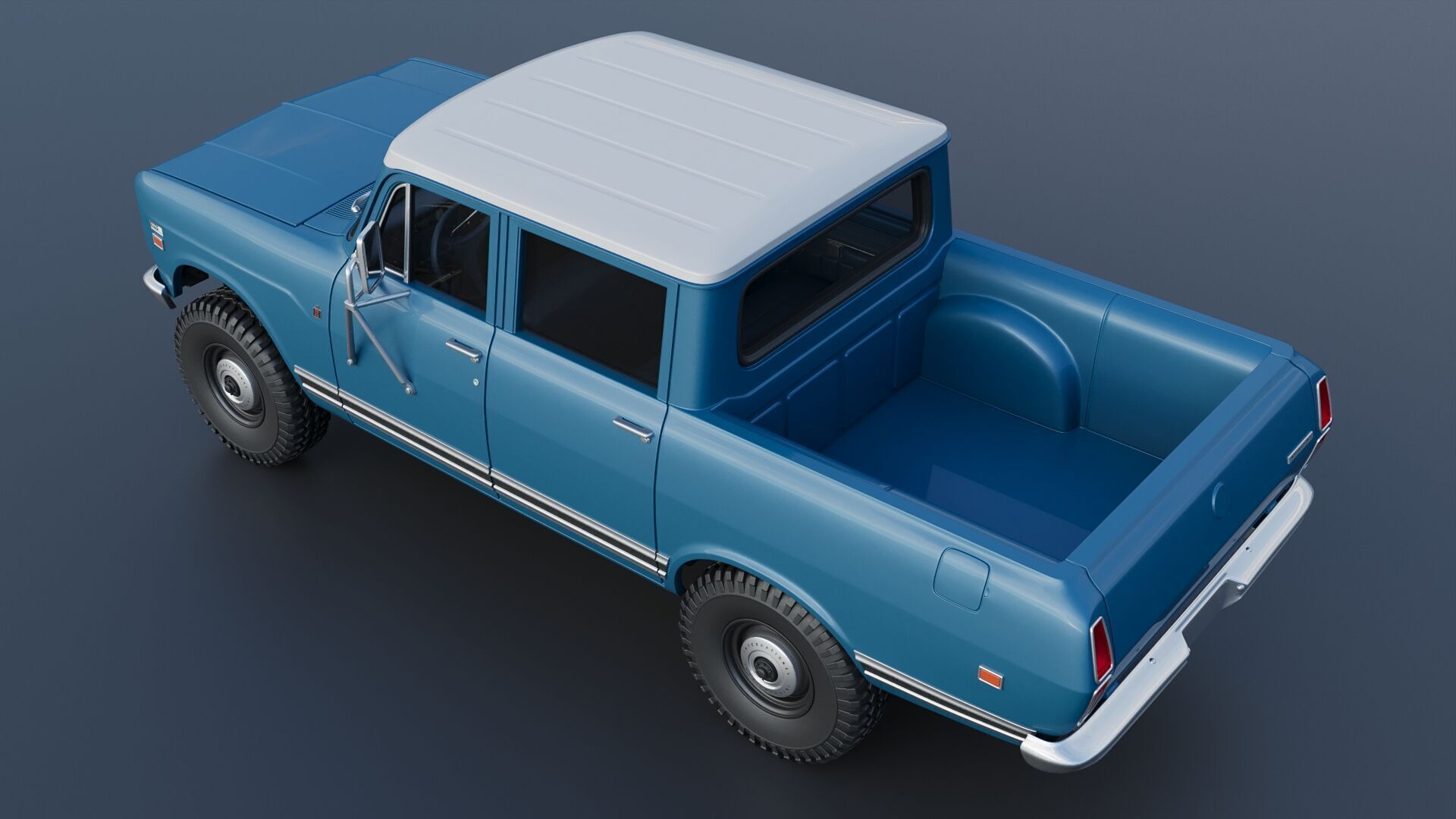 International Wagonmaster 1973 3D print model_5