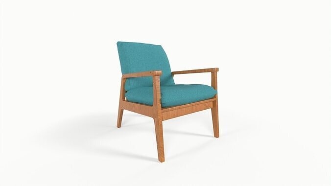 Modern Armchair 3D print model