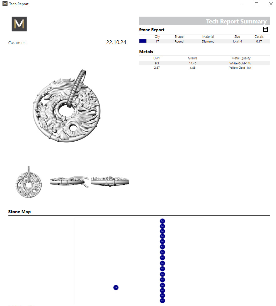 Carrera y Carrera - Shanghai Dragon Pendant 3D print model_8