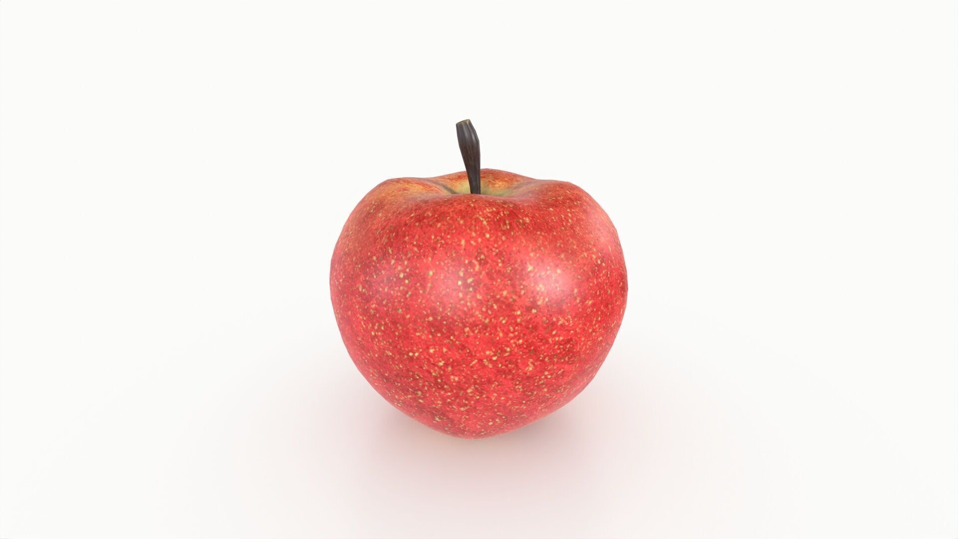 Realistic Apple 3D print model_5