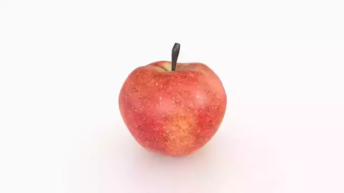 Realistic Apple 3D print model