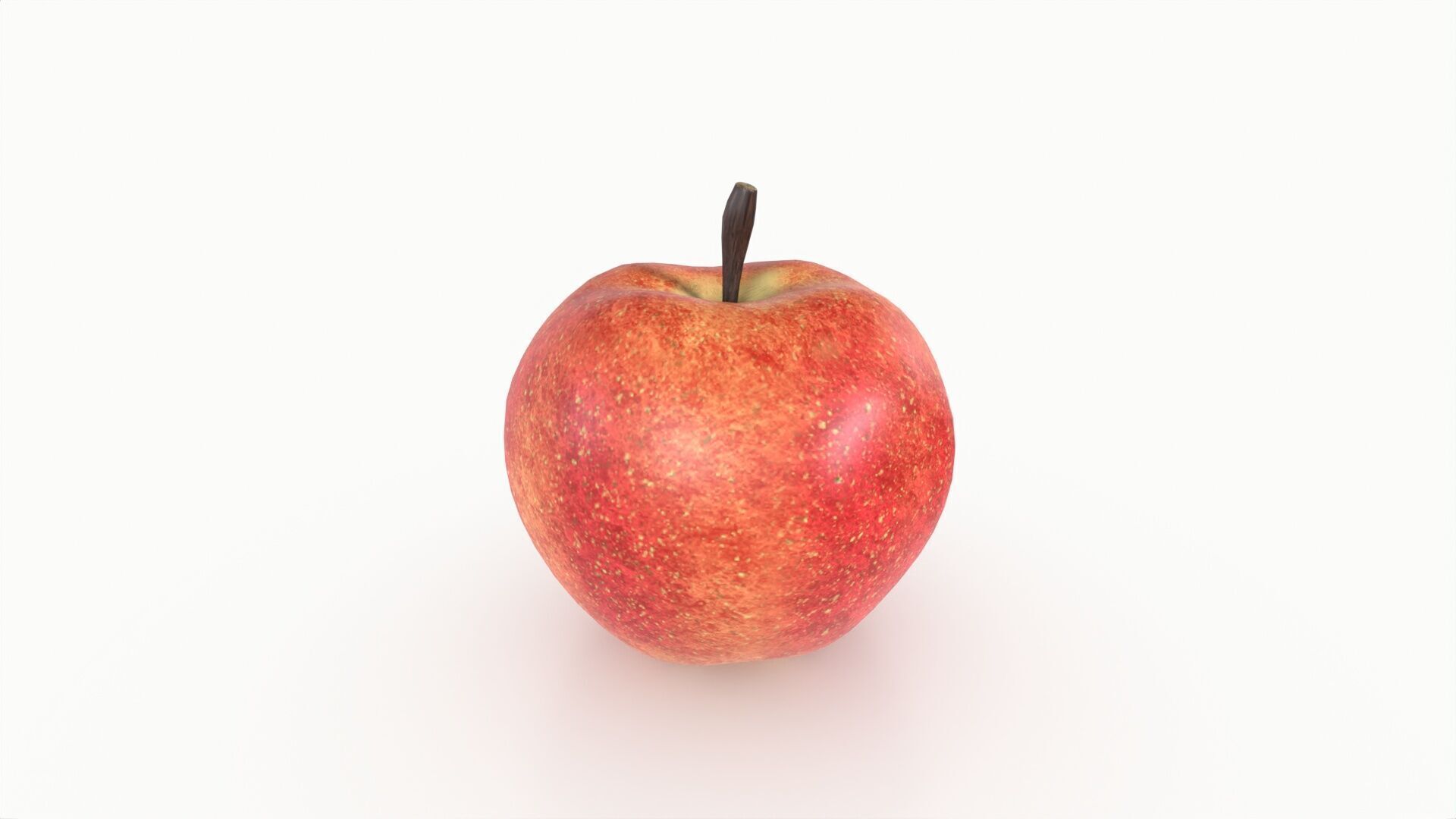 Realistic Apple 3D print model_10