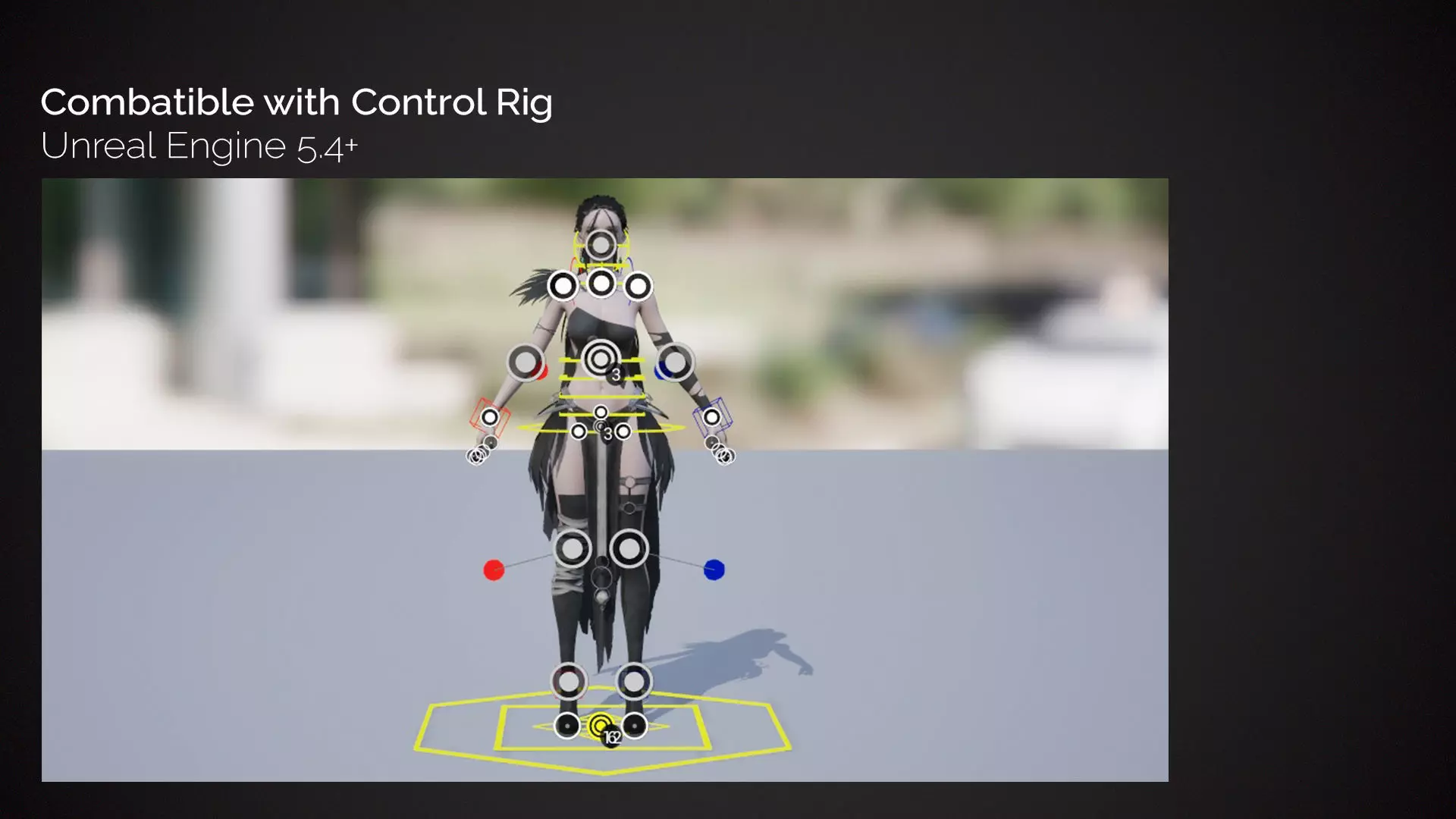 Necromancer Girl Sora - Game Ready Low-poly 3D model_13