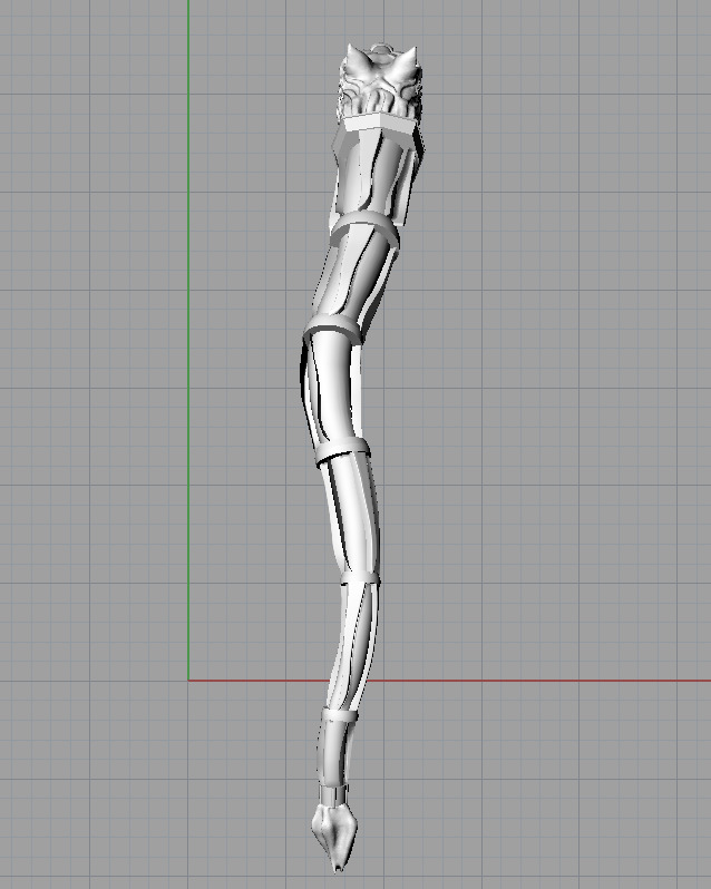 Dacian Wolf 3D Printable Model 3D print model_1