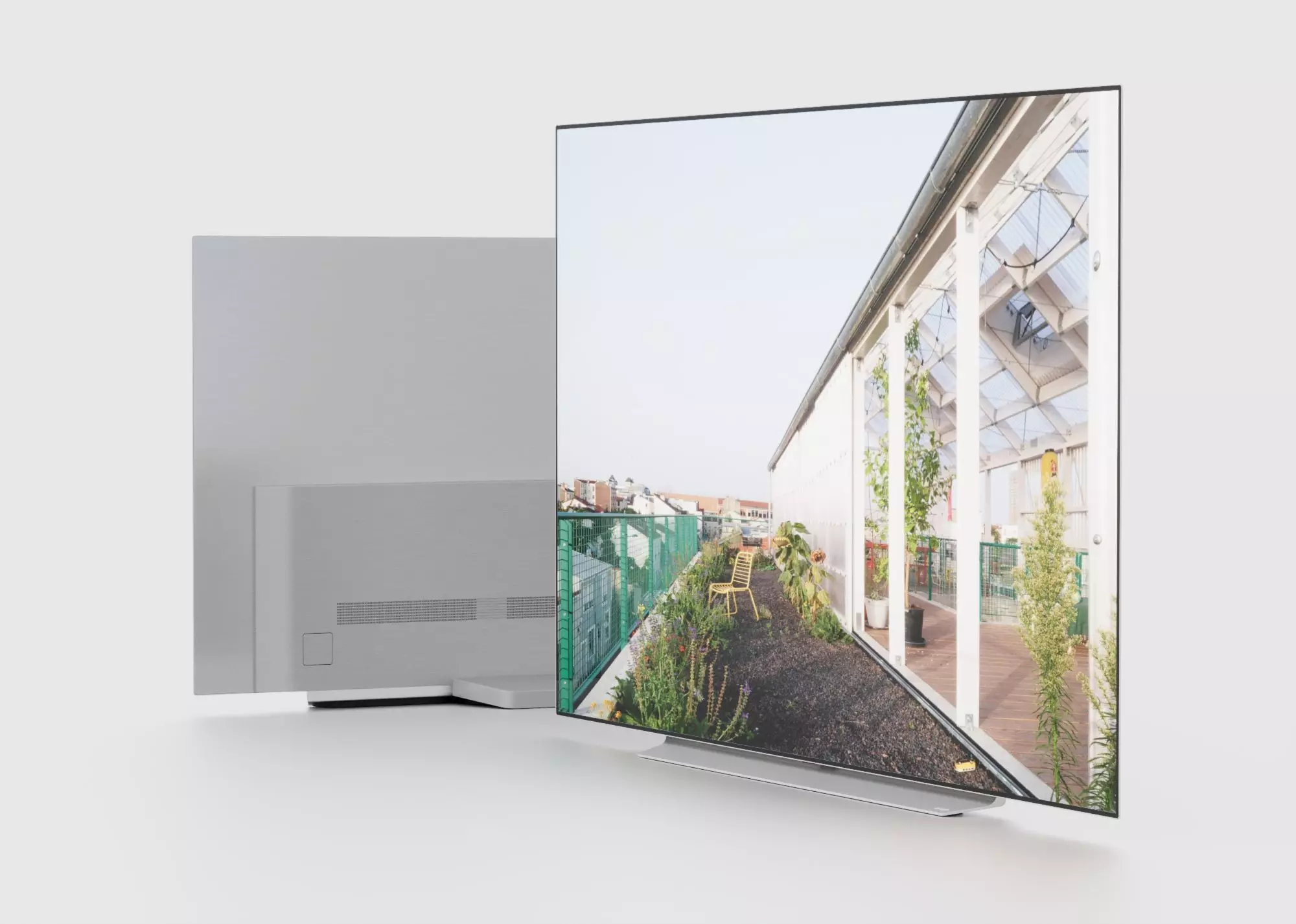 LG OLED 4K TV 48in 55in 65in 77in Low-poly 3D model