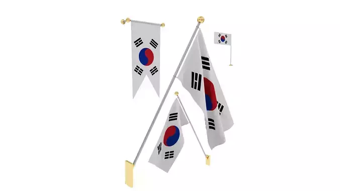 Flags of South Korea