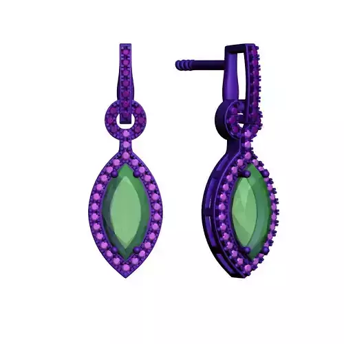 necklace earring Free 3D print model