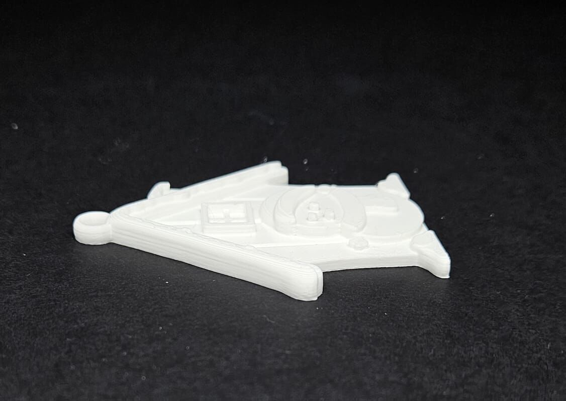 House with Snowman 3D print model_7