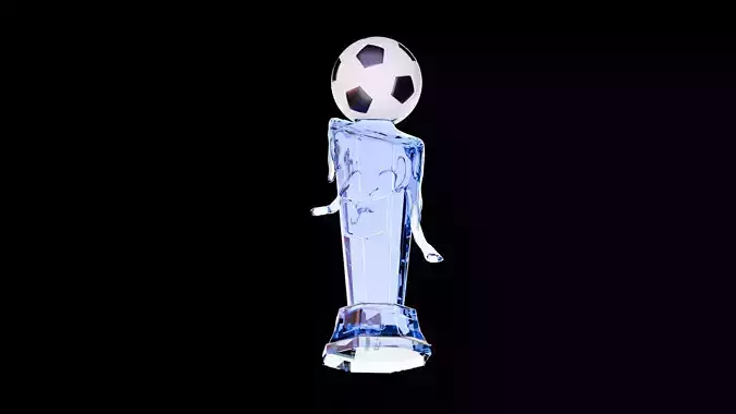 Soccer Ball trophy  