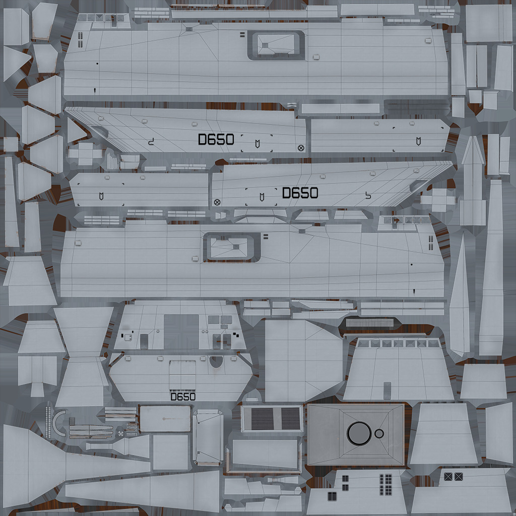 FS Aquitaine Game Ready Low-poly 3D model_19