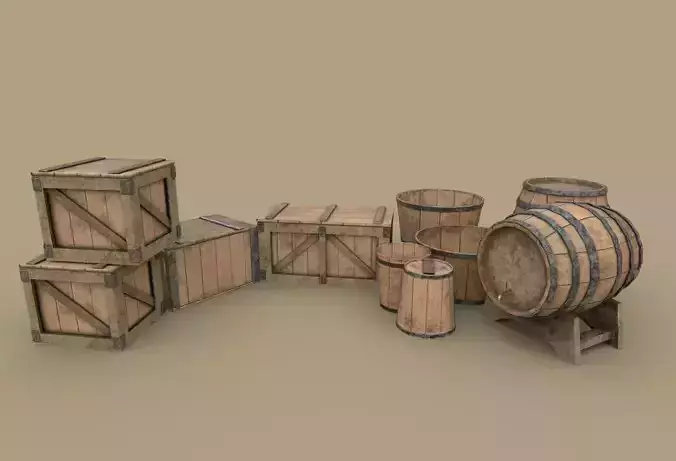 Wooden Containers