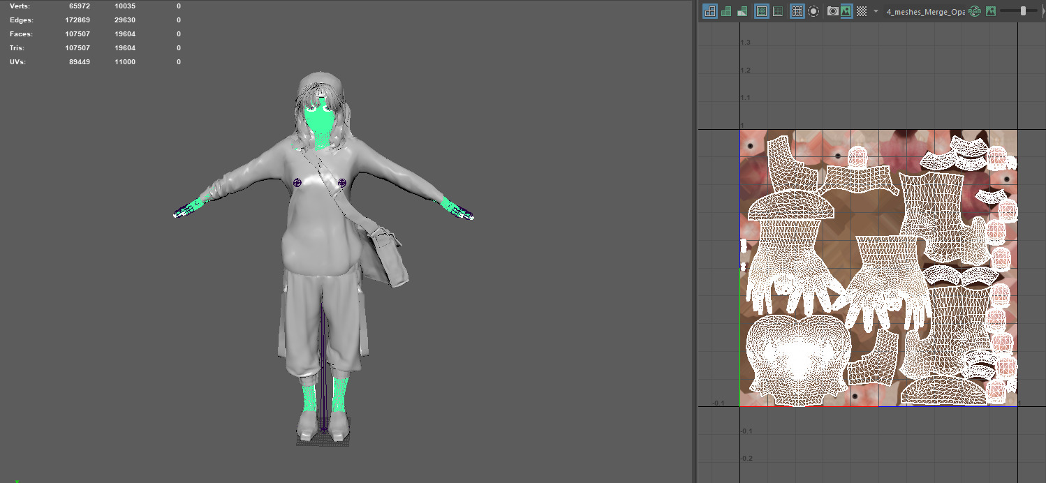 AAA 3D REALISTIC HUMAN CHARACTER - AFRICAN TEENAGE GIRL Low-poly 3D model_15