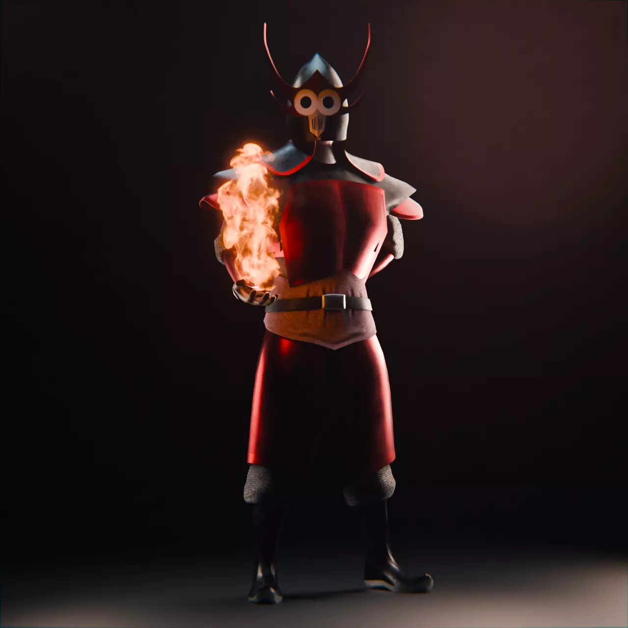 Fire Nation Soldier 3D model