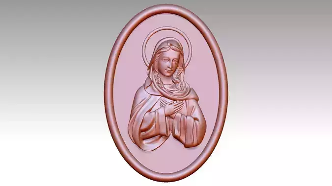 Virgin Mary relief 3